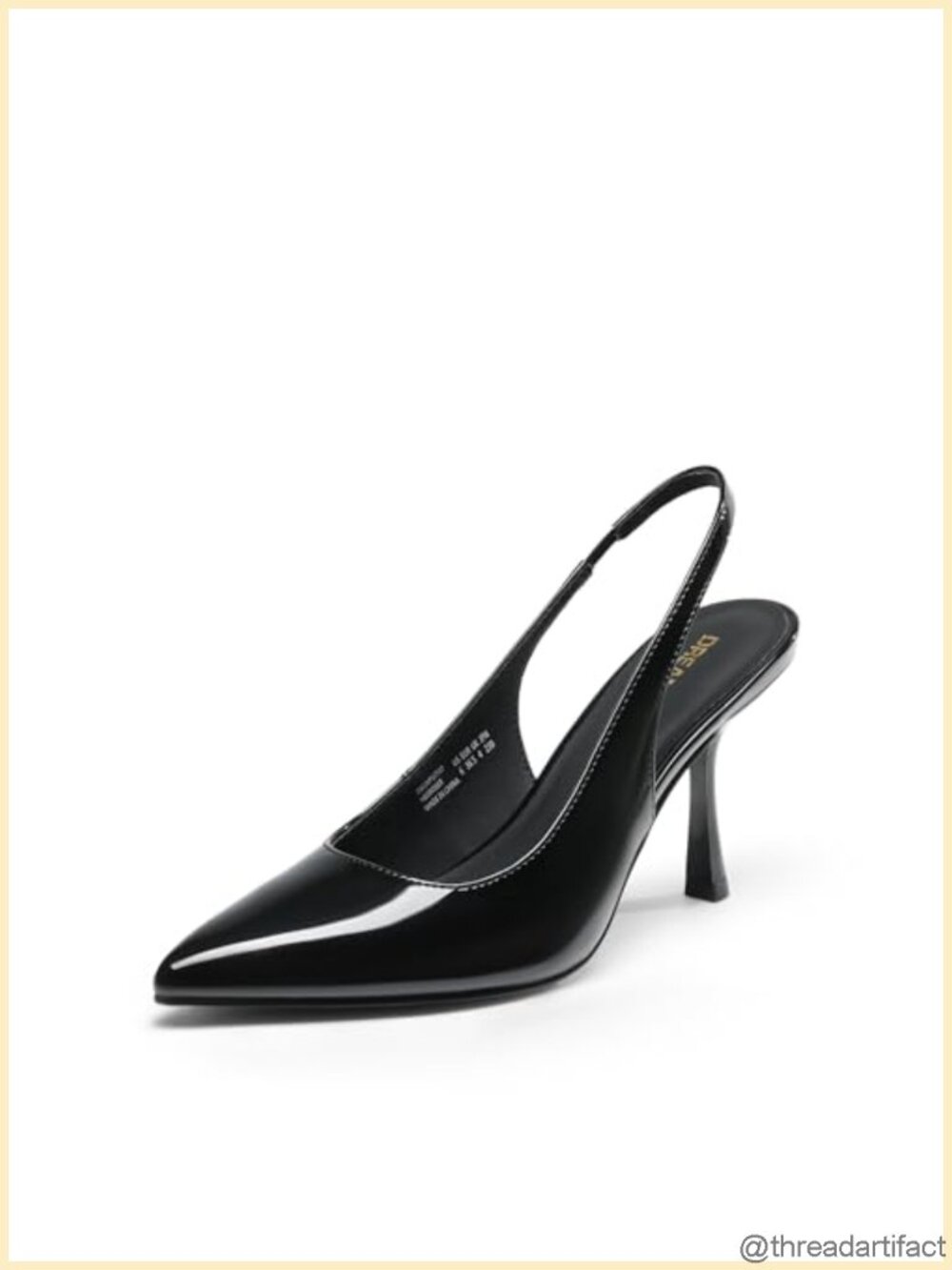 Women's Slingback Stiletto Heels Pointed Toe 3.3 Inch Pumps